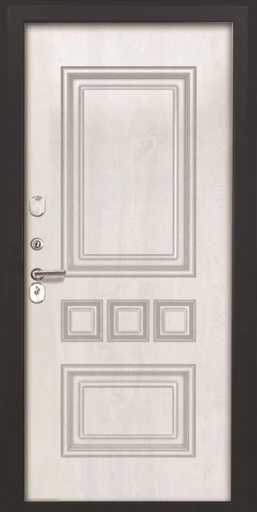 Входная дверь ДвериПРО Аура фл-608 винорит white DPRO193105 внутренняя сторона
