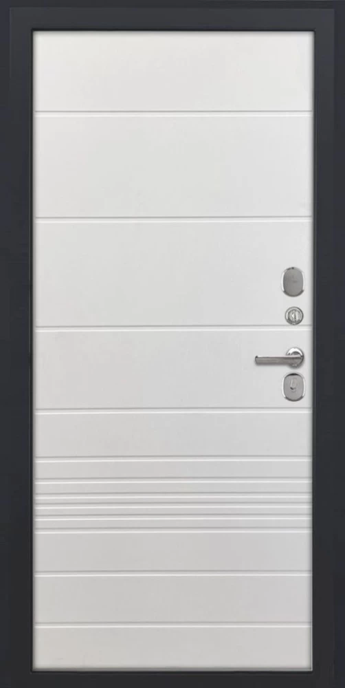 Входная дверь ДвериПРО Д-68 ФЛ-700 (10мм, ясень белый) DPRO195472 внутренняя сторона